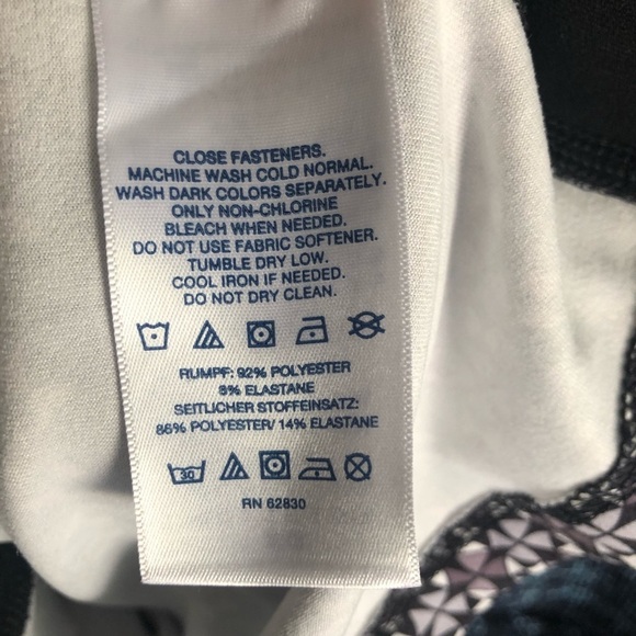 Lands' End Full Zip Activewear Jacket Sz Medium - Picture 7 of 8